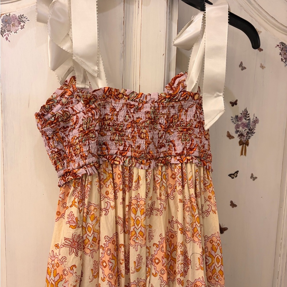 Free People Bluebell Cotton Tiered Maxi Dress - Picture 3 of 15